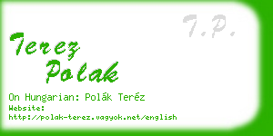 terez polak business card